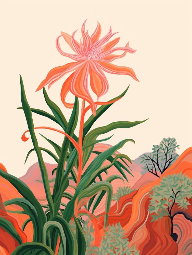 Boho Plant Painting Air Plant 2