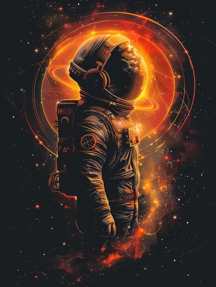 Astronaut In Space