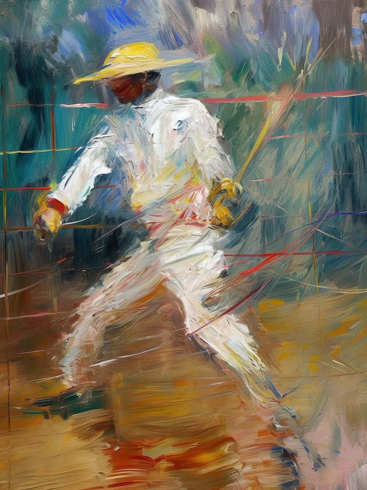 Fencing In The Style Of Monet 3