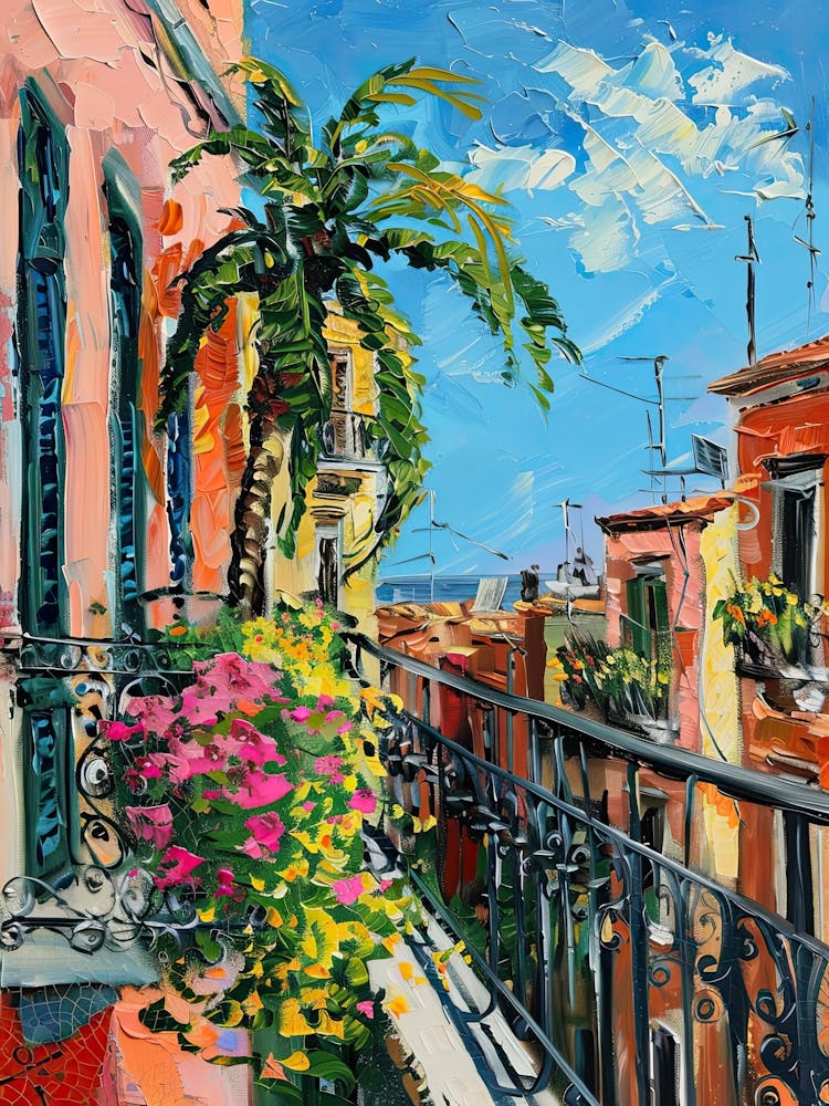 Balcony Painting In Catania 4