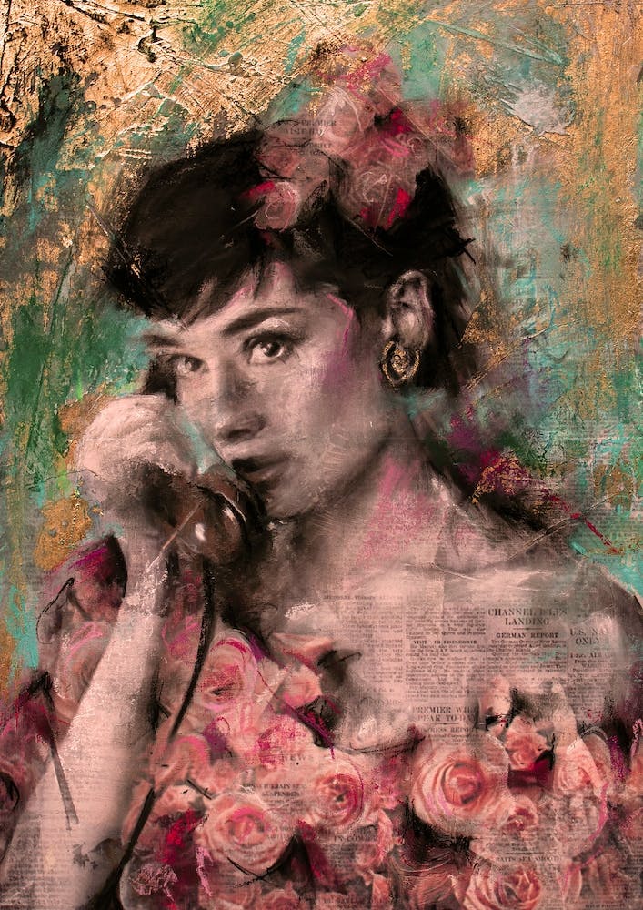 Audrey Hepburn Rose Gold