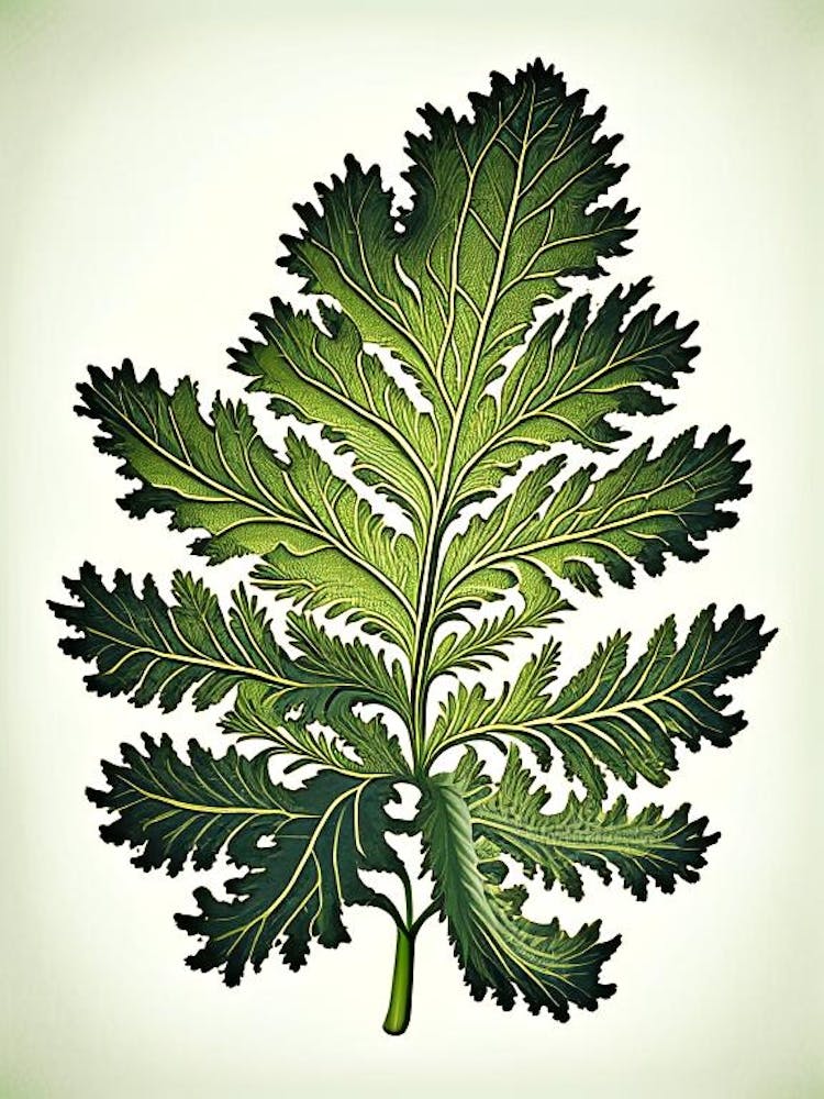 Tansy Leaf Vintage Botanical 1