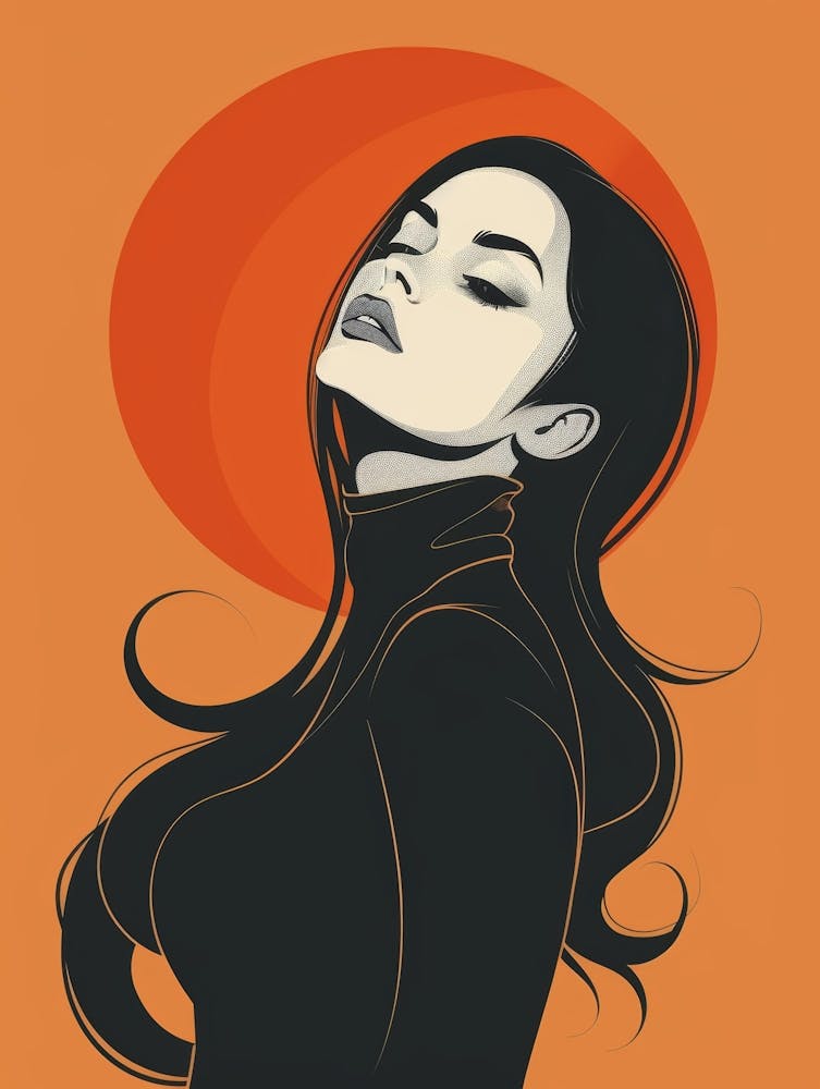 Girl With Long Hair 18