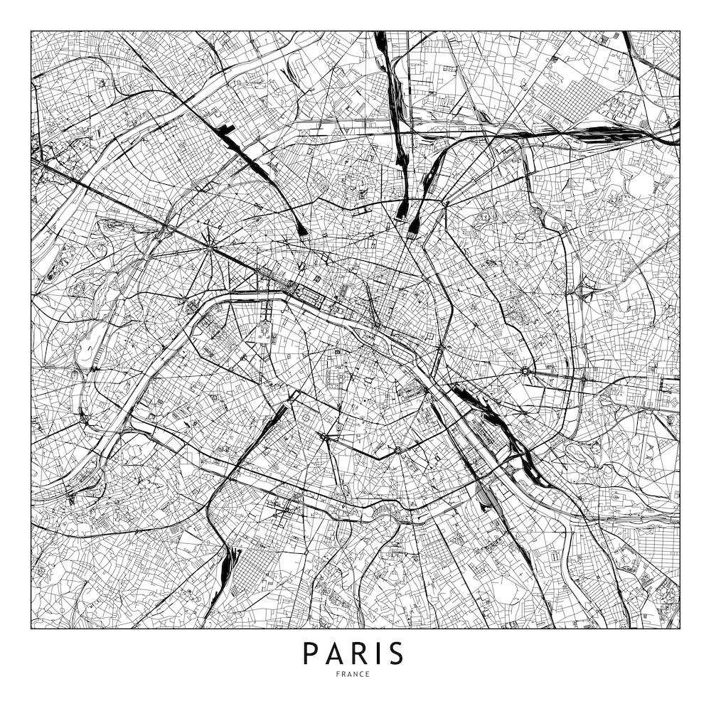 Paris Map I