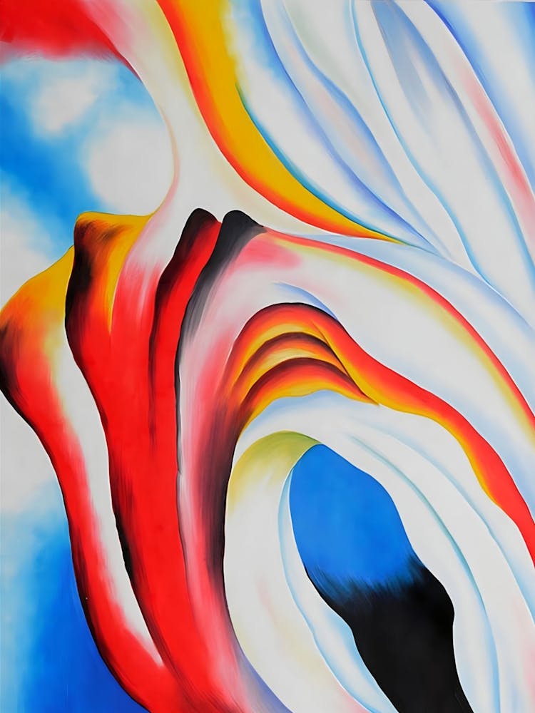 Georgia O&#39;Keeffe - Music Pink and Blue, No.2