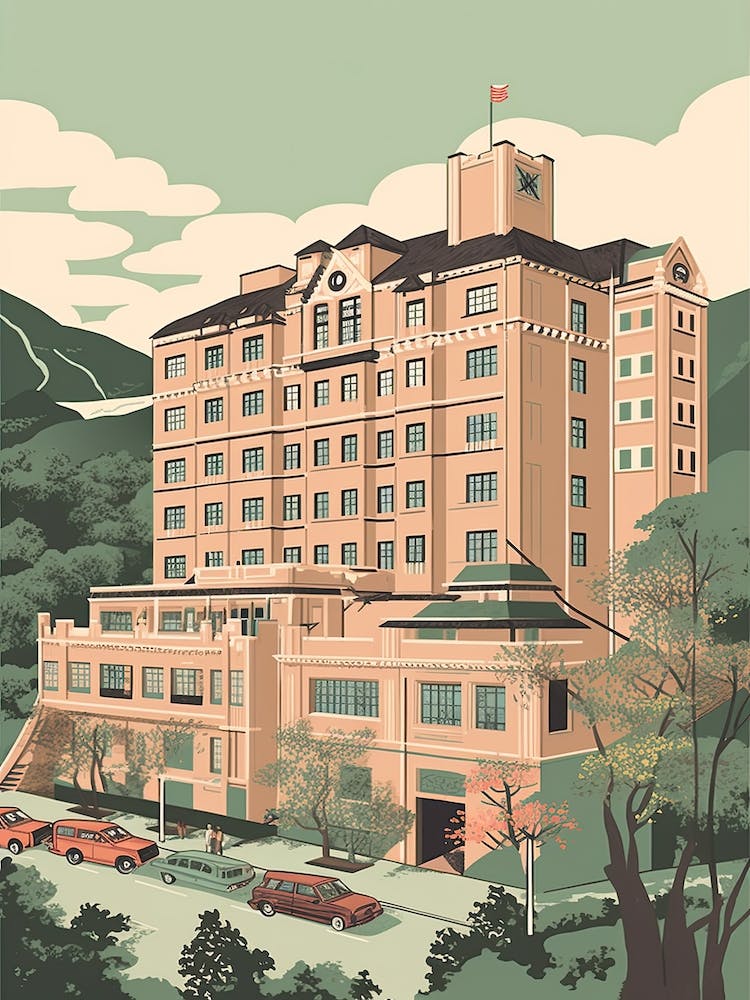 Taipei Taiwan Reiseillustration 4