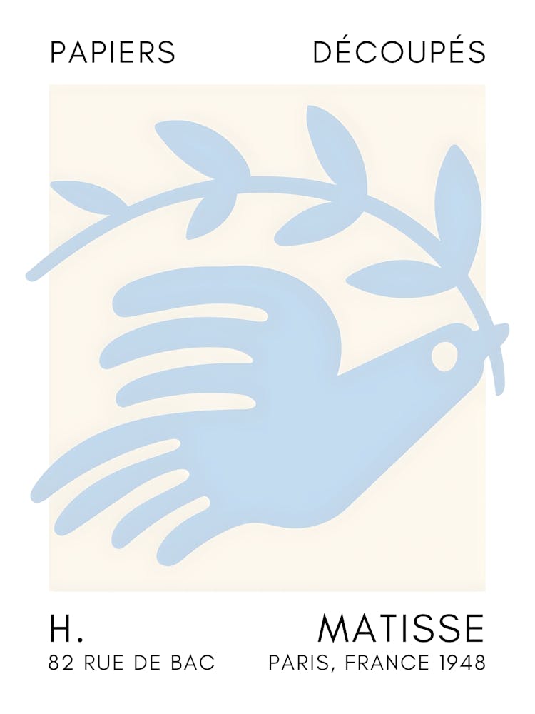 Henri Matisse Dove Of Peace