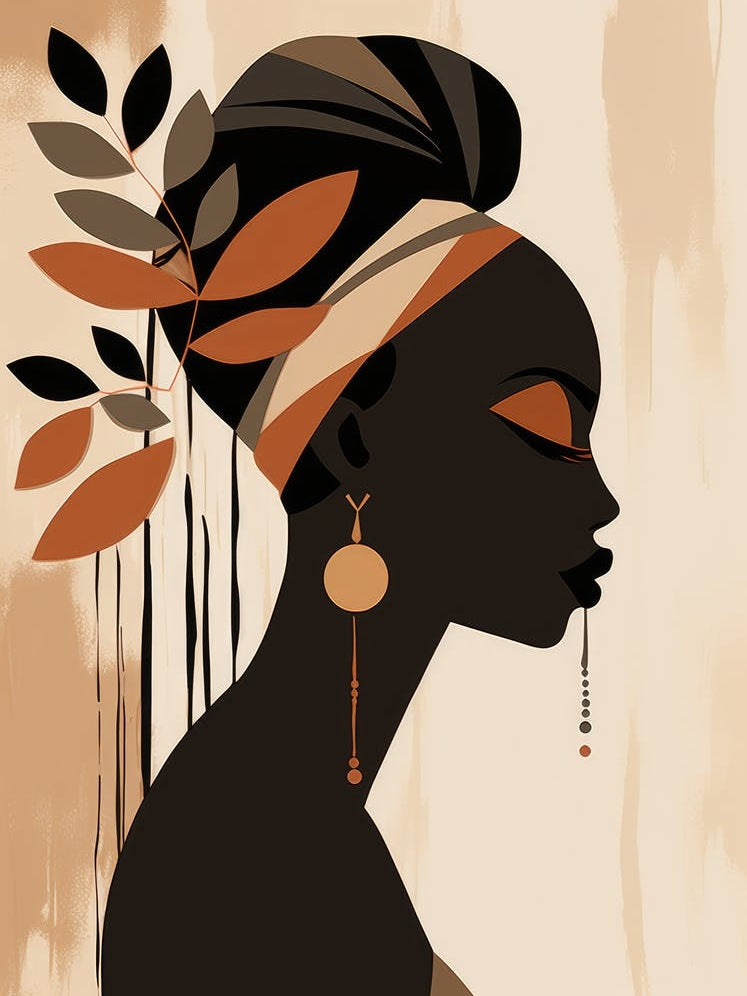 Silhouette Of A Woman 6