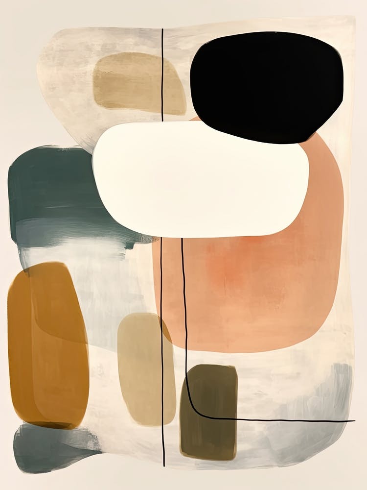 Muted Neutrals Abstract 10