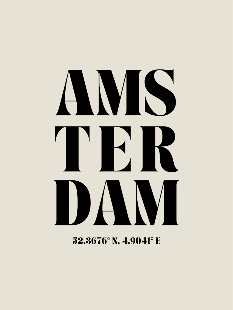 Neutral Amsterdam Travel