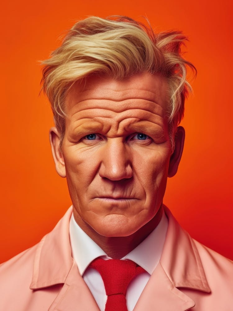 Gordon Ramsay Fashion Art