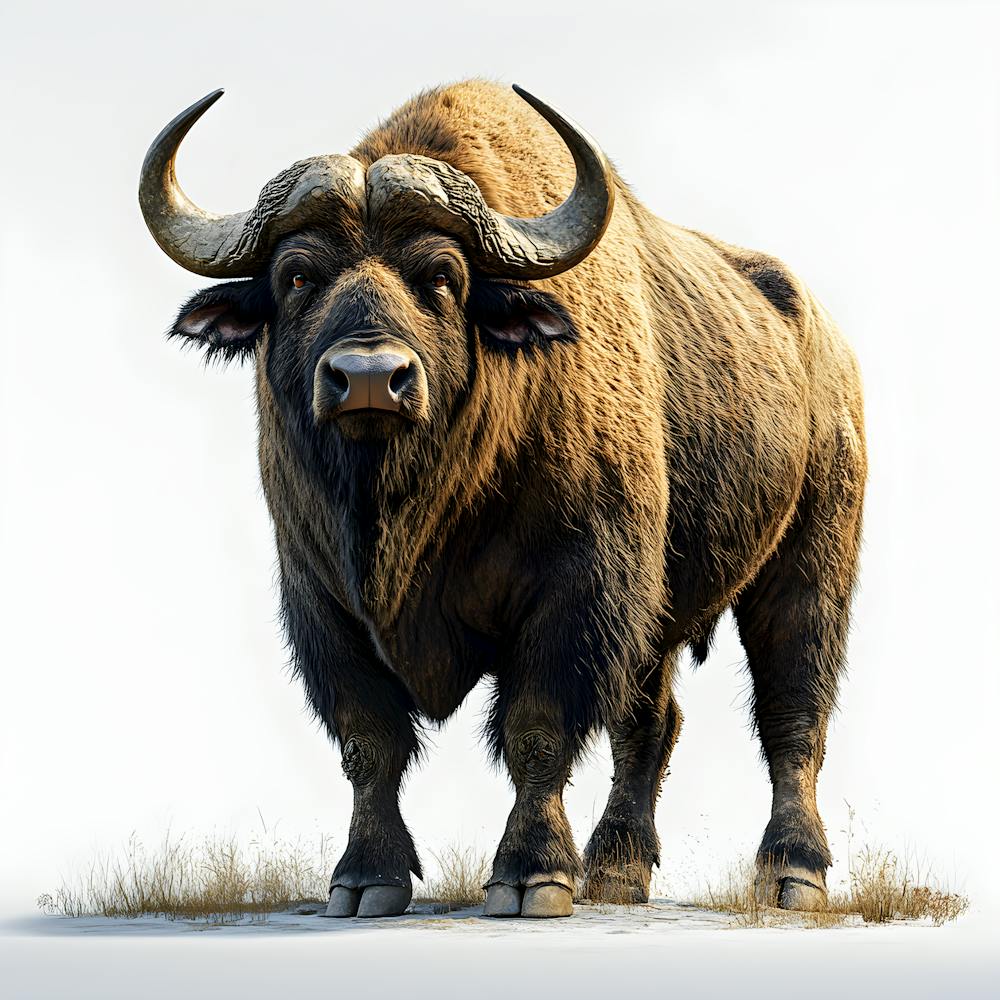Majestic African Buffalo: The Power of Wildlife Photography