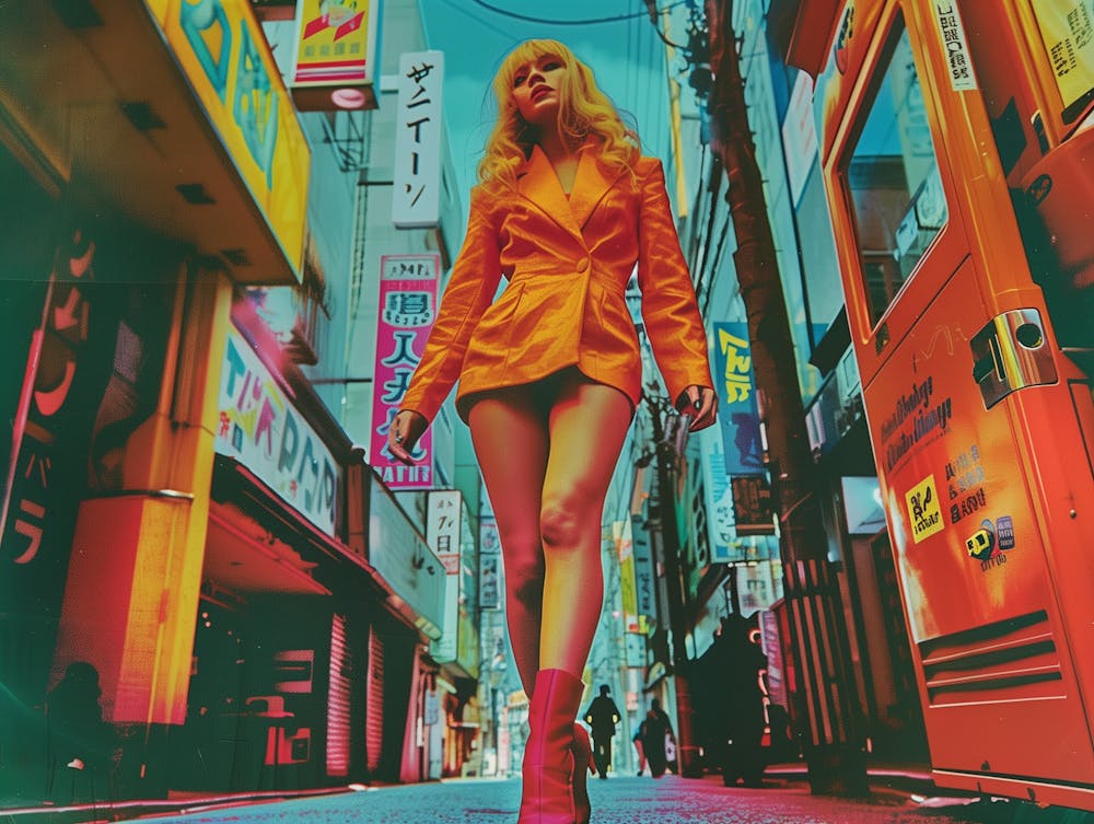 Japan Town, pop art