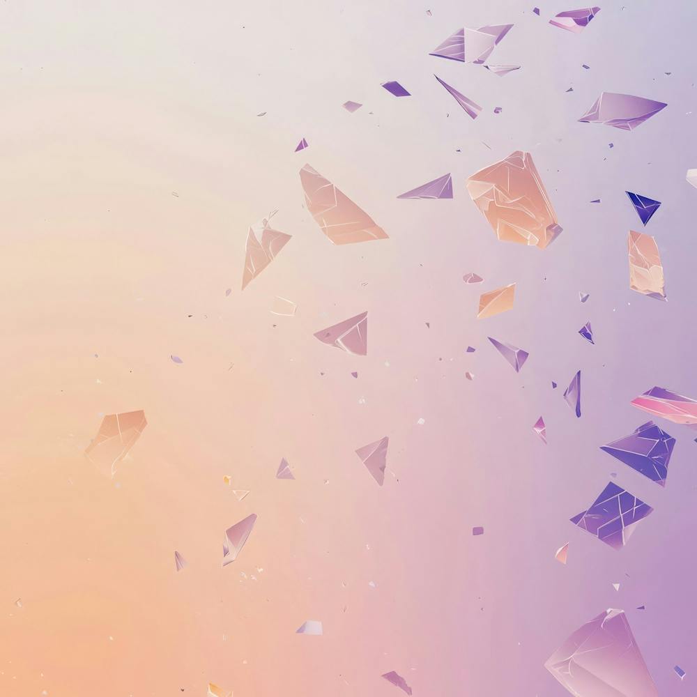 Abstract Fractals.Generated AI. Wall