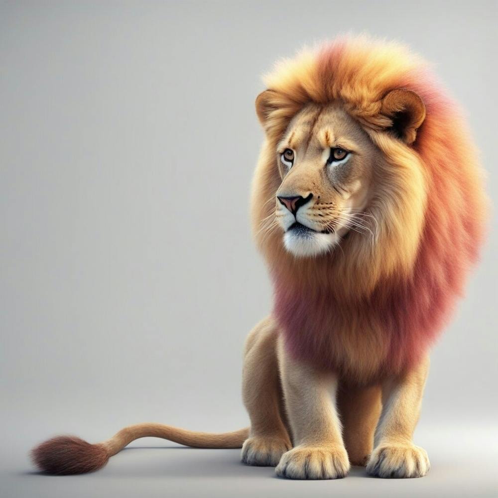Proud Lion cub
