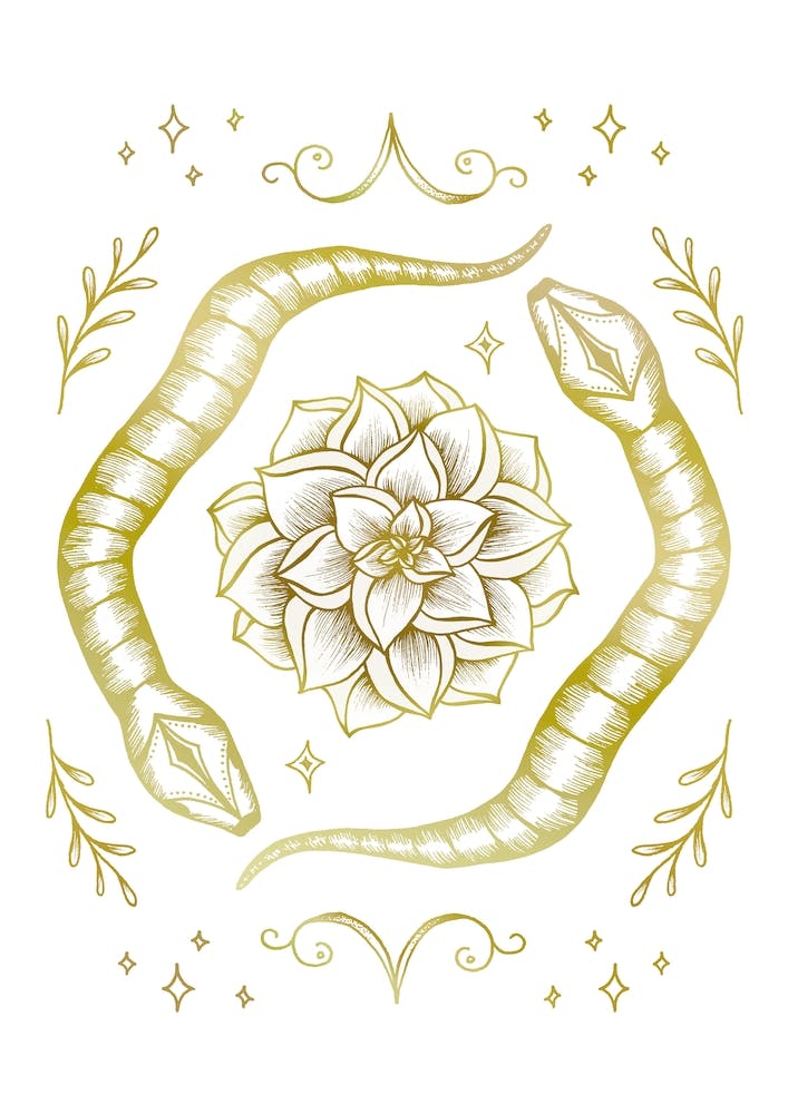 Goldene Schlangen