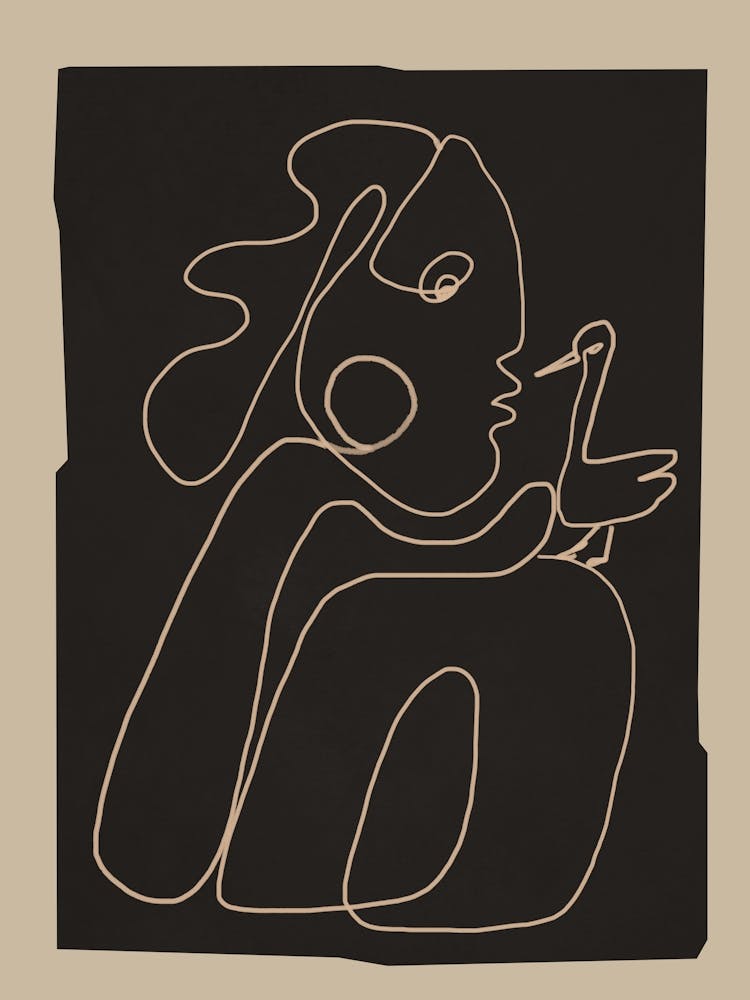 Gentle Abstract Line 1