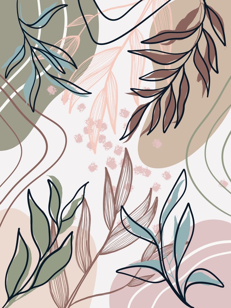 Abstract Floral Pattern 37