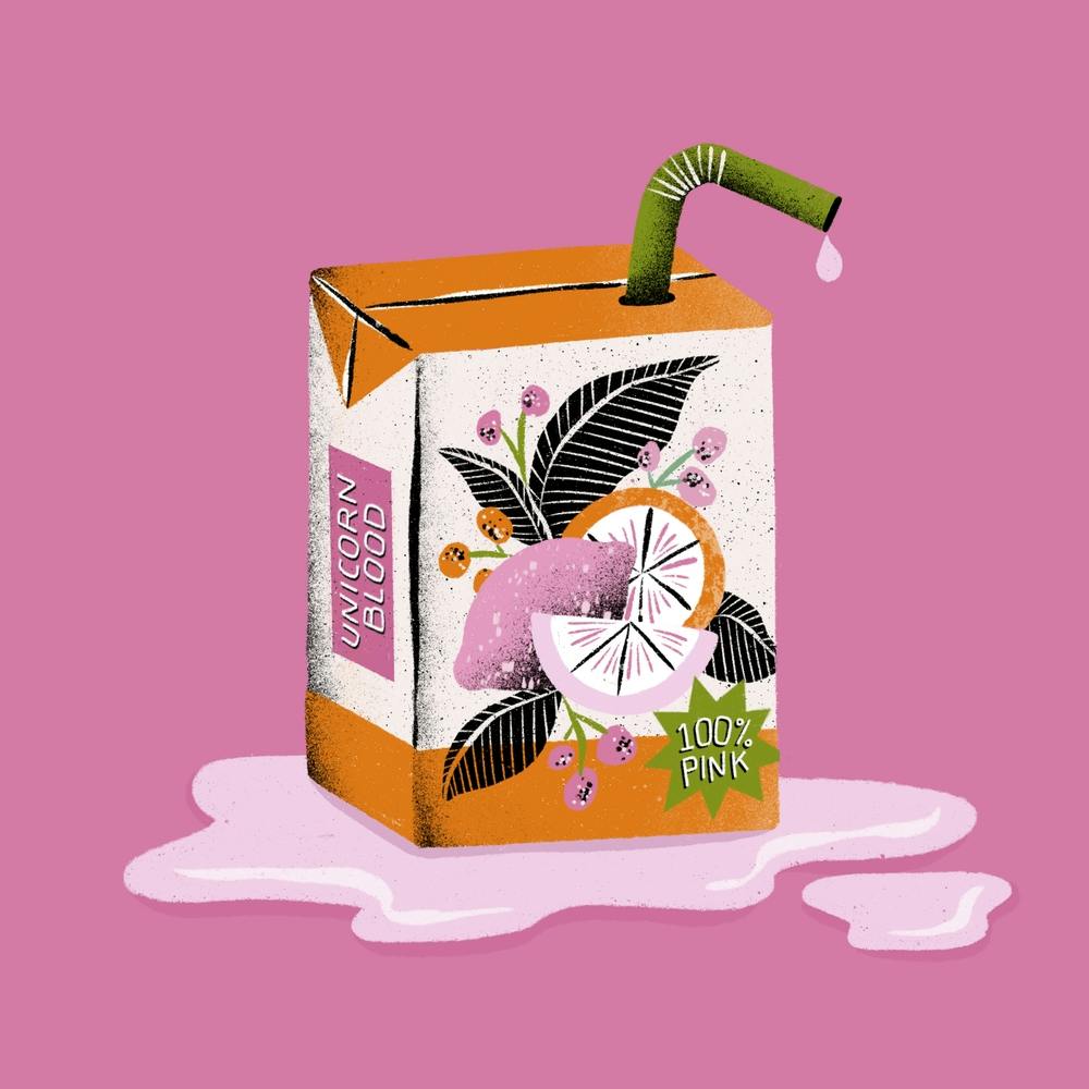 Unicorn Blood Square