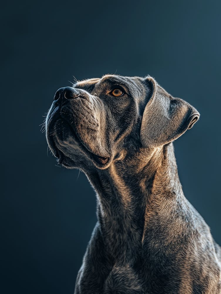Cane Corso Close Up Generated with AI