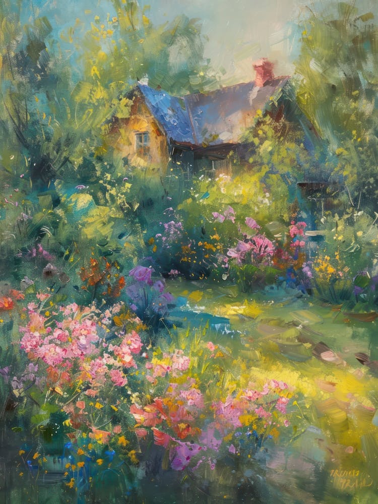 Floral Garden Enchanted Pond 8