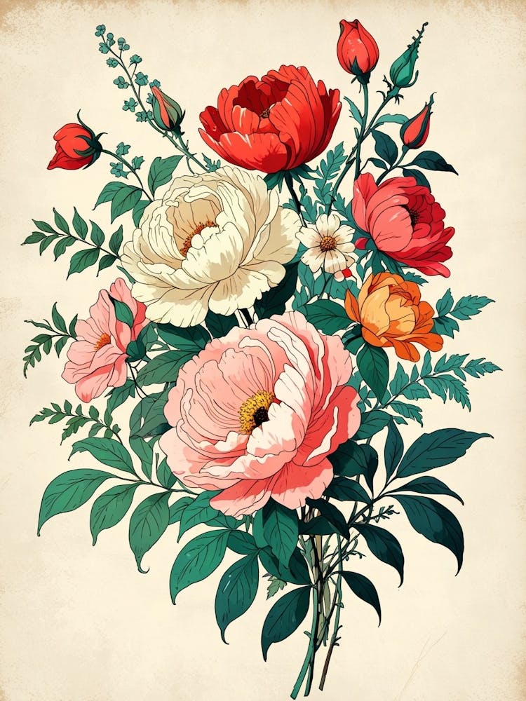 Bouquet Of Flowers 3