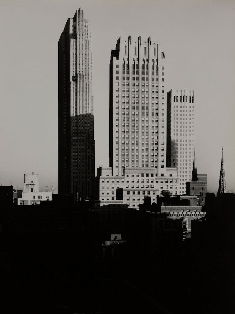 New York From The Shelton 1935, Alfred Stieglitz
