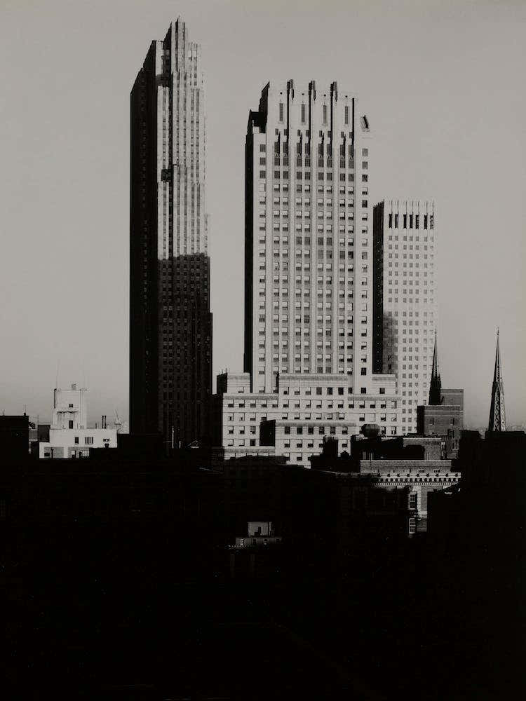 New York From The Shelton 1935, Alfred Stieglitz