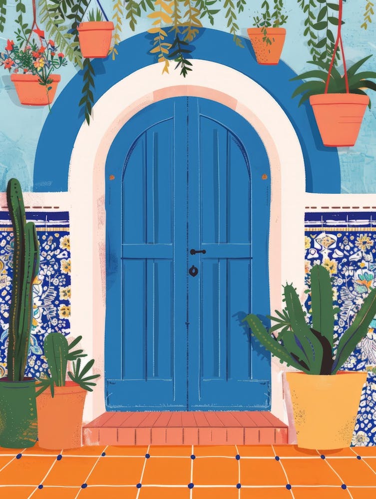Blue Door 60