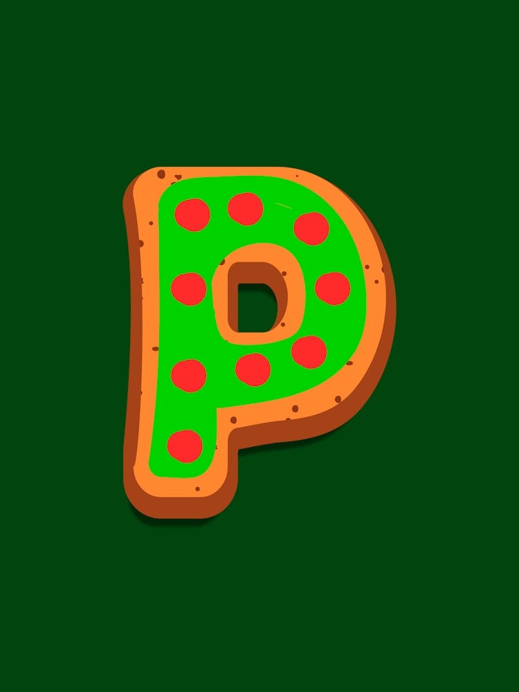 Gingerbread Christmas Letters Living Room Holiday Display Green 16