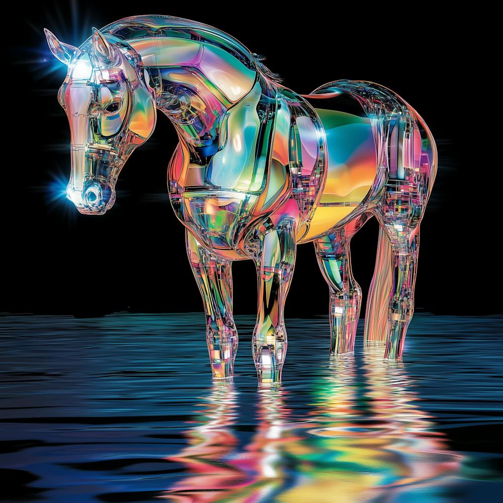 Rainbow Horse