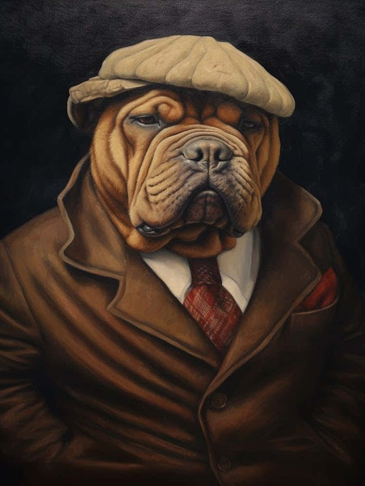 Gangster Dog Chinese Shar Pei 2