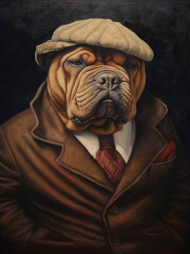 Gangster Dog Chinese Shar Pei 2