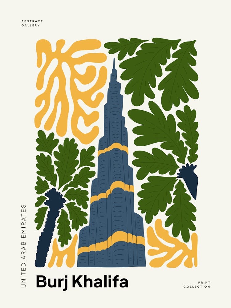 Travel Burj Khalifa Uae Abstract Gallery