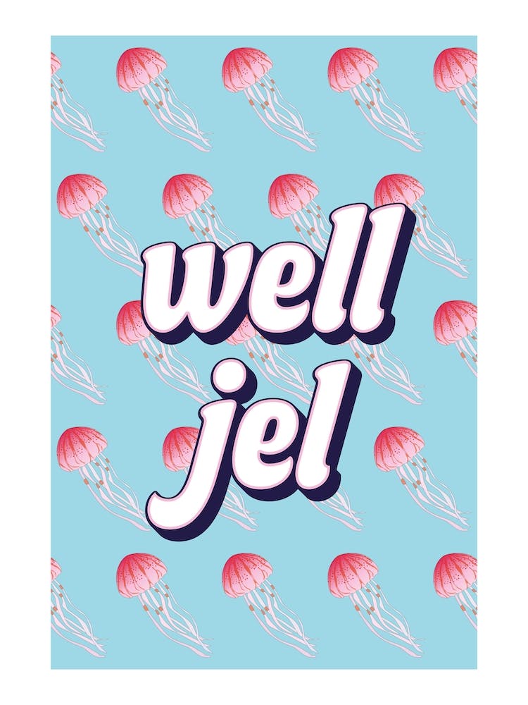 Well Jel Quallenmuster