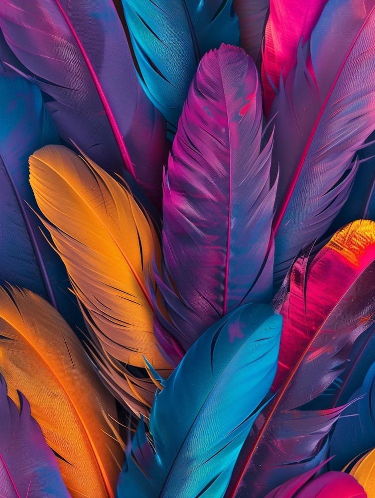Colorful Feathers 11