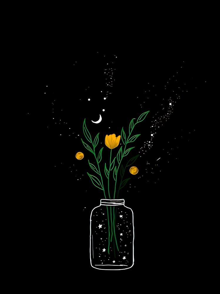 Flowers In A Jar