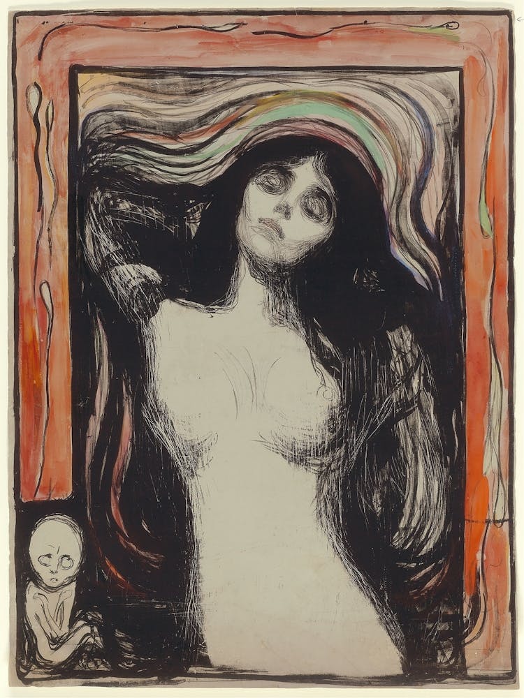 Edvard Munch'S Nude Woman