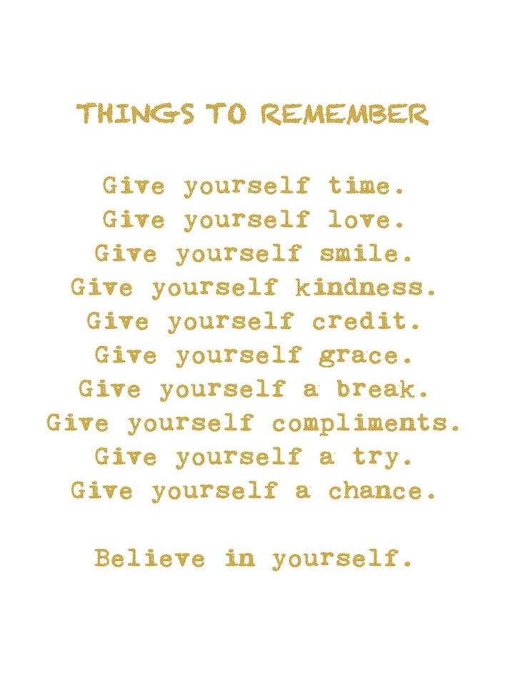 Give Yourself