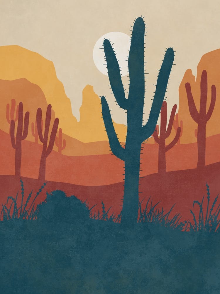 Cactus In The Desert 14