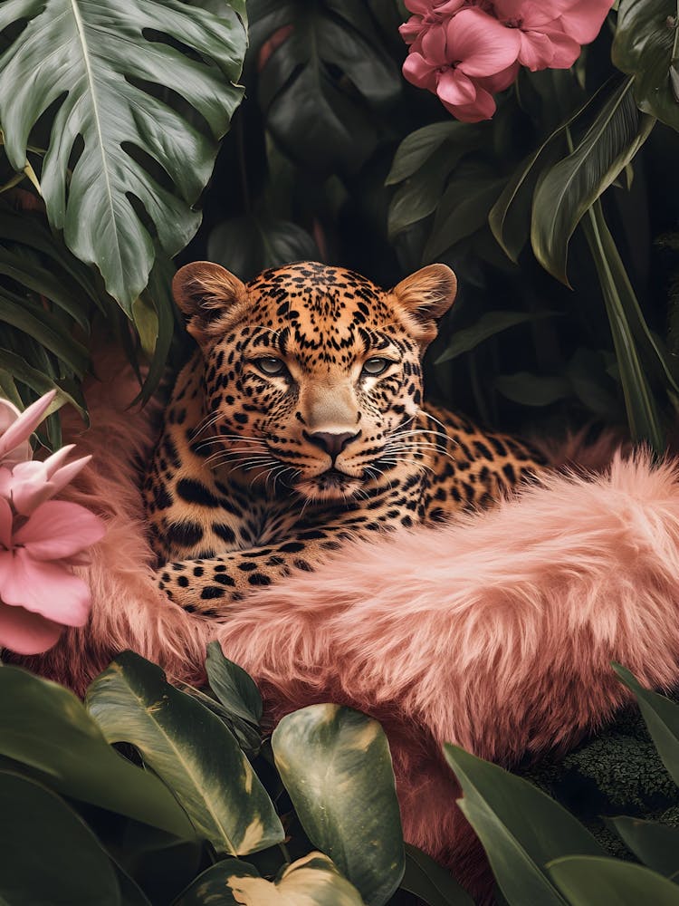 Leopard In The Jungle 1
