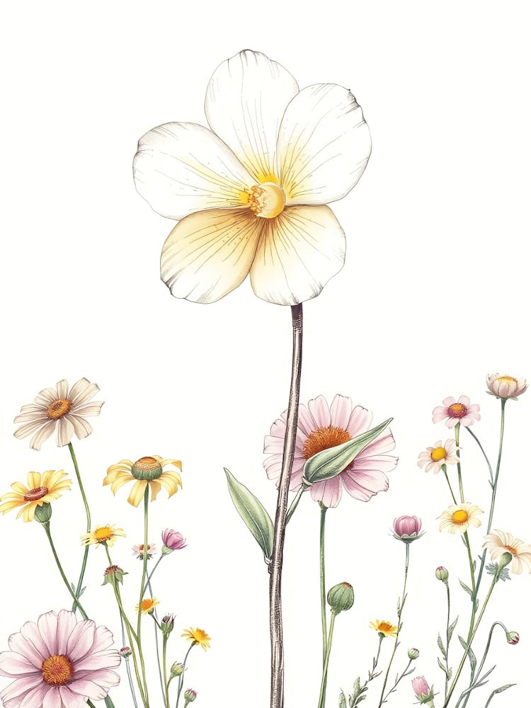Watercolor Flowers 3