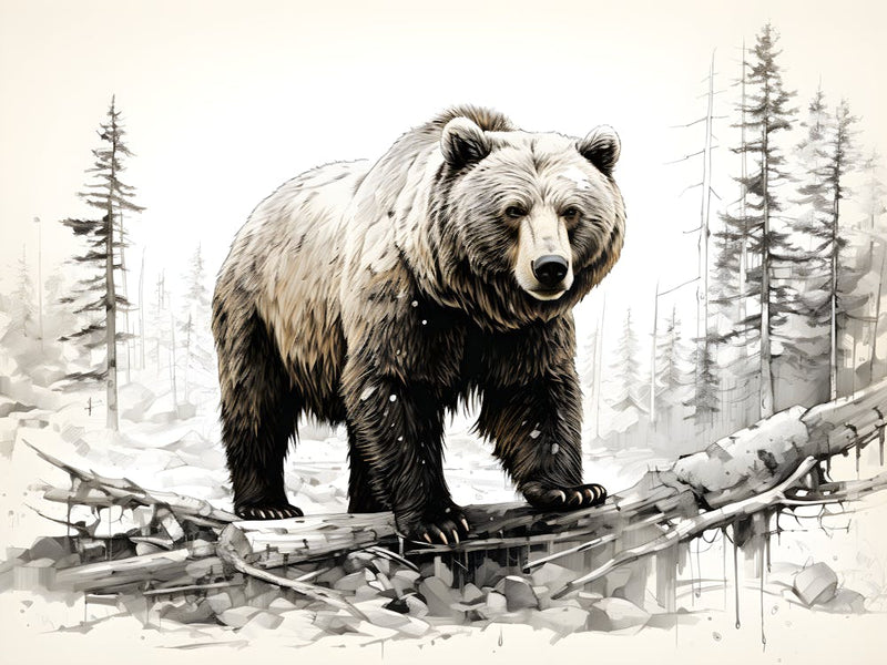 Nature S Sentinel Bear In The Woods