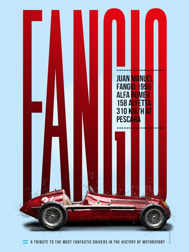 Juan Manuel Fangio Tribute, Alfa 158