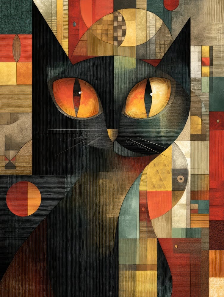 Cat With Red Eyes 9