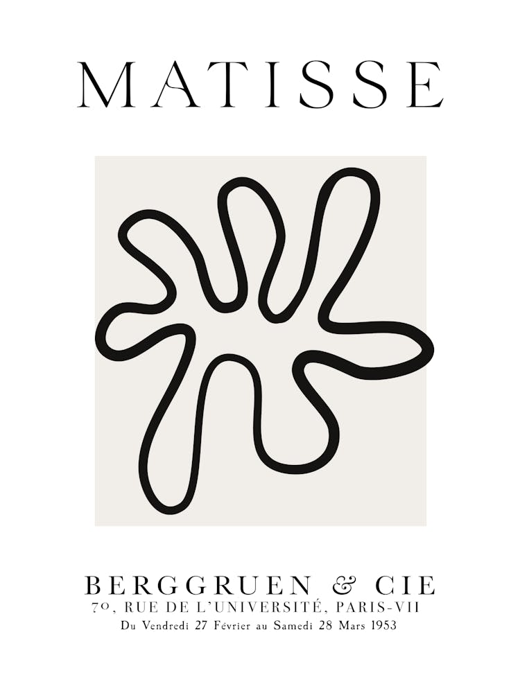Matisse The Cutouts Line