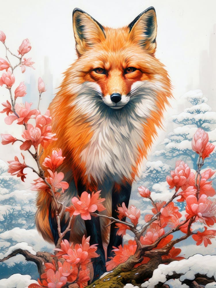 Fox In The Snow animal