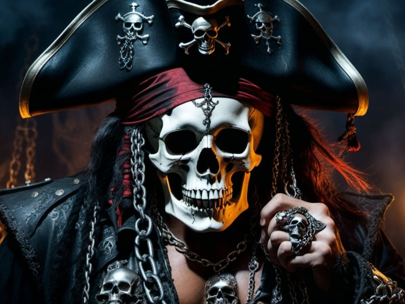 Pirate's Skull Face