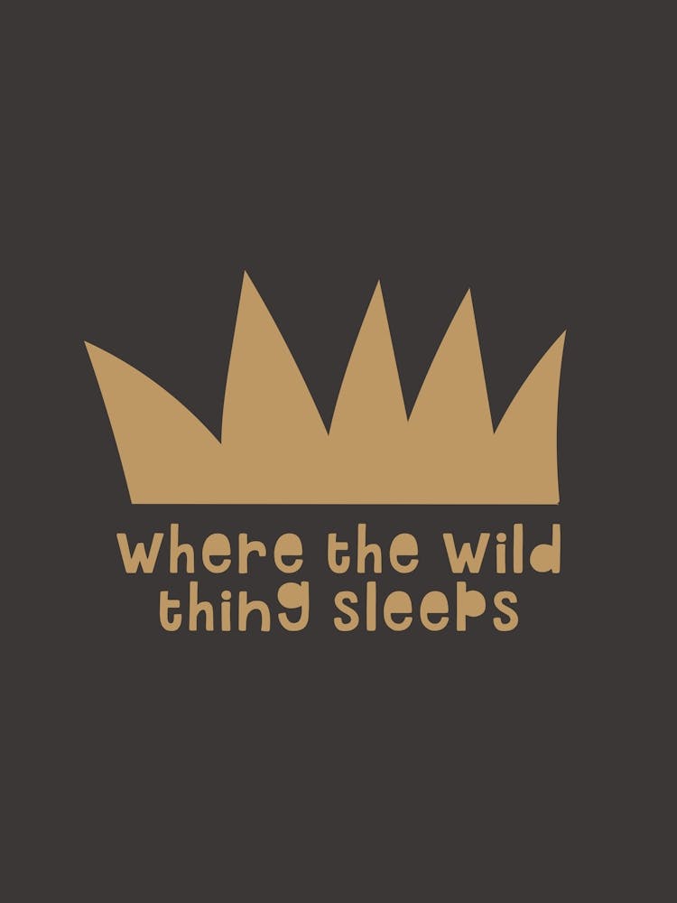 Where The Wild Thing Sleeps Dark