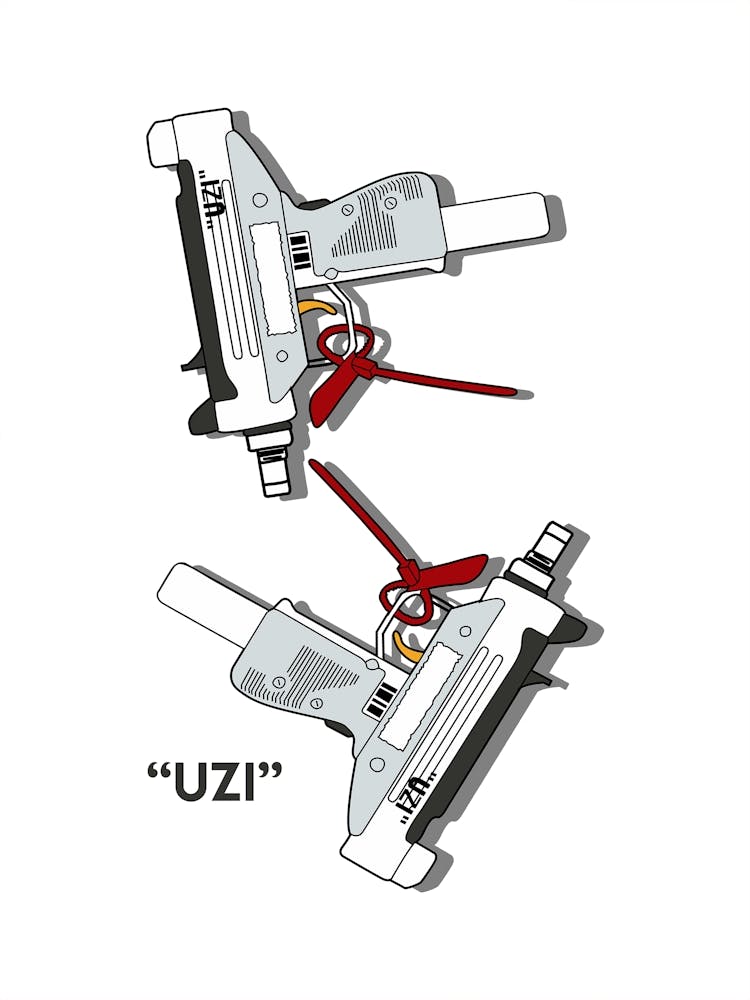 Uzi guns hypebeast